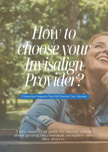 Cover of the free guide: How to choose your Invisalign Provider