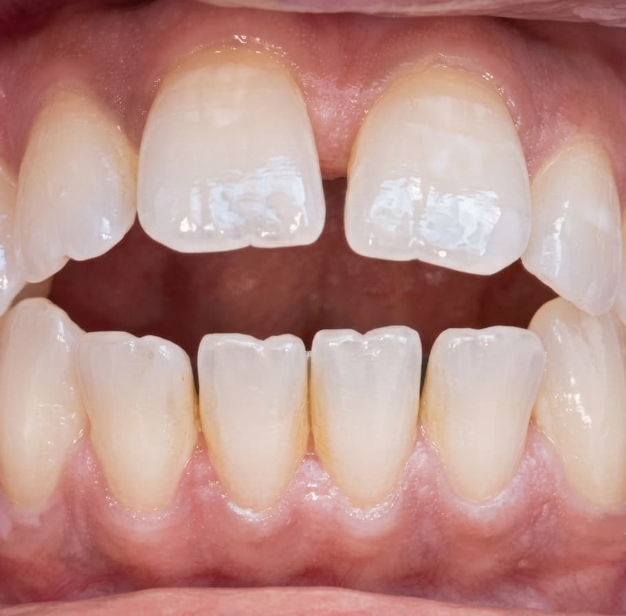 Ortodoncia e Invisalign, antes del tratamiento