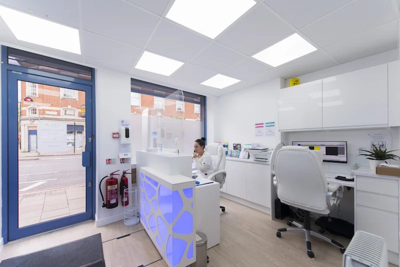 Blue Pearl Dental Care reception